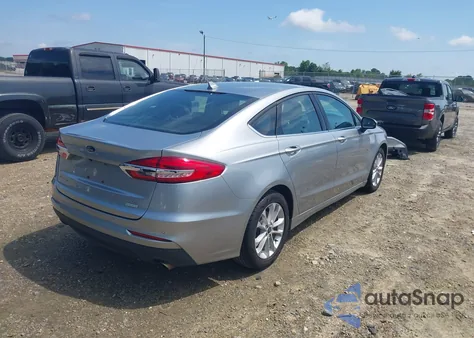 2020 Ford Fusion Se из США, поврежденный, VIN 3FA6P0HD4LR184141